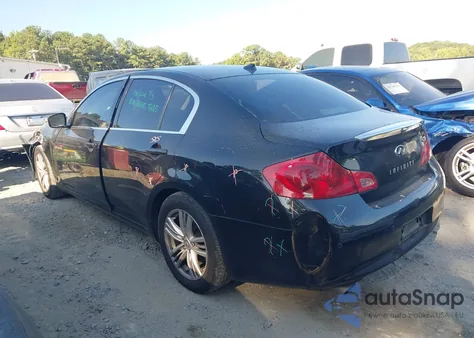 2012 Infiniti G37 Journey из США, поврежденный, VIN JN1CV6AP0CM930400